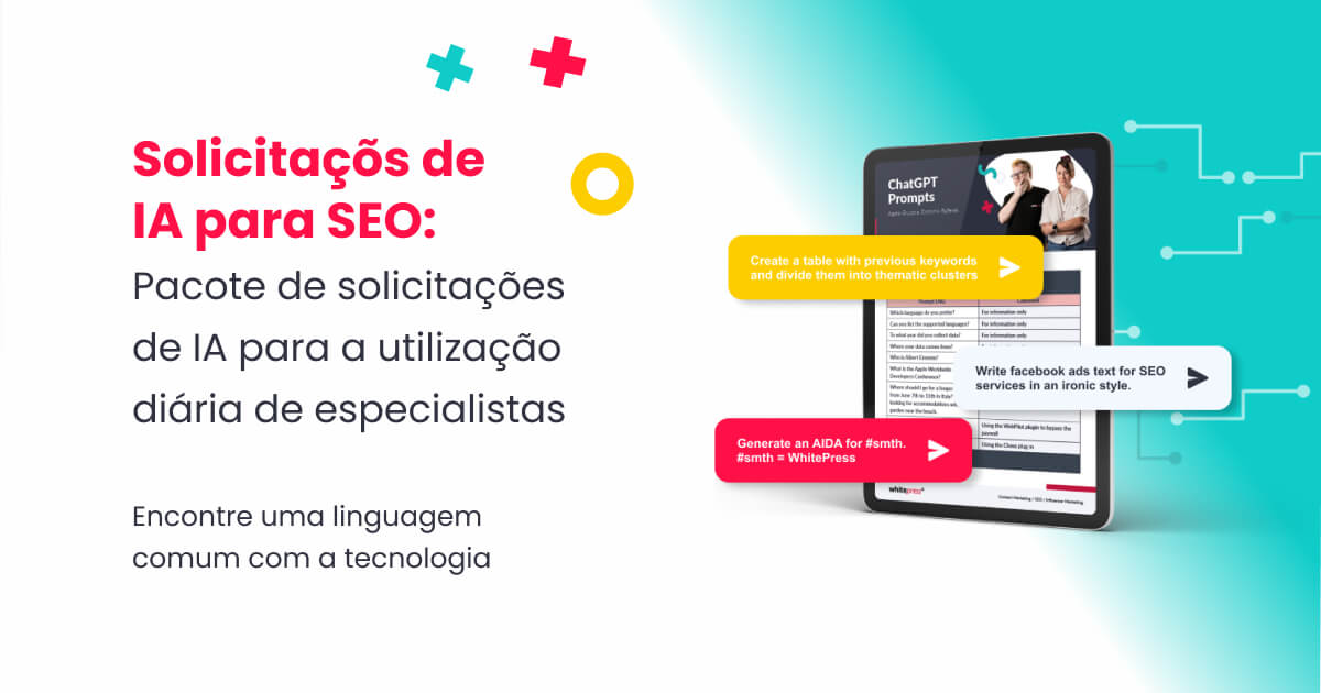 ChatGPT para SEO: Prompts e Ideias de Uso da IA