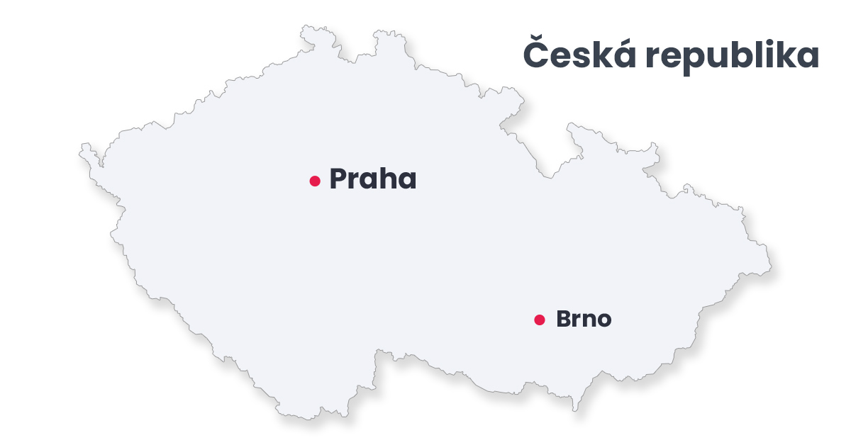 Mapa Česko