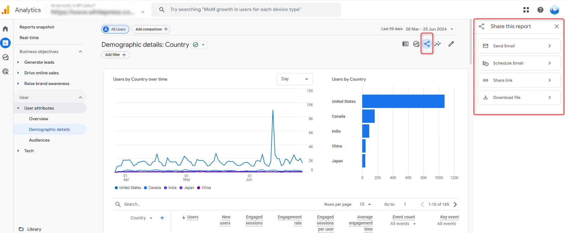 Google Analytics 4 screenshot 6