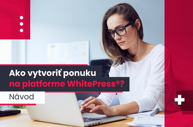 Ako vytvoriť ponuku na platforme WhitePress