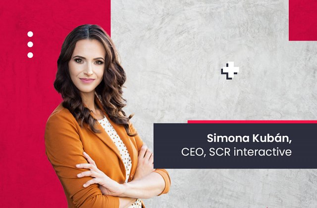 Simona Kubán CEO SCR interactive