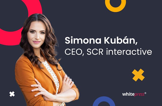 Simona Kubán CEO SCR interactive