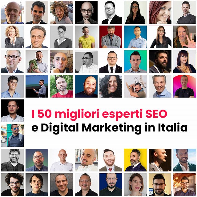 50 esperti di SEO e Digital marketing