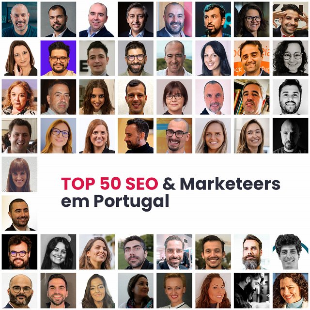 TOP 50 SEO & Marketeers in Portugal