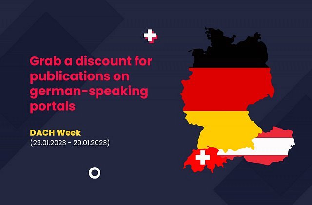 DACH Week in WhitePress®. Open up to our German-speaking markets!