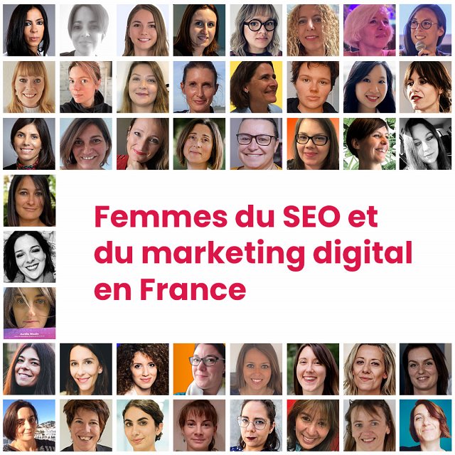 Femmes du SEO et du digital marketing en France